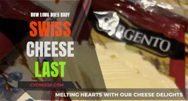 Baby Swiss Cheese: How Long Does It Stay Fresh?