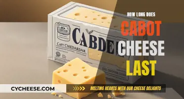 Cabot Cheese: How Long Does It Stay Fresh?