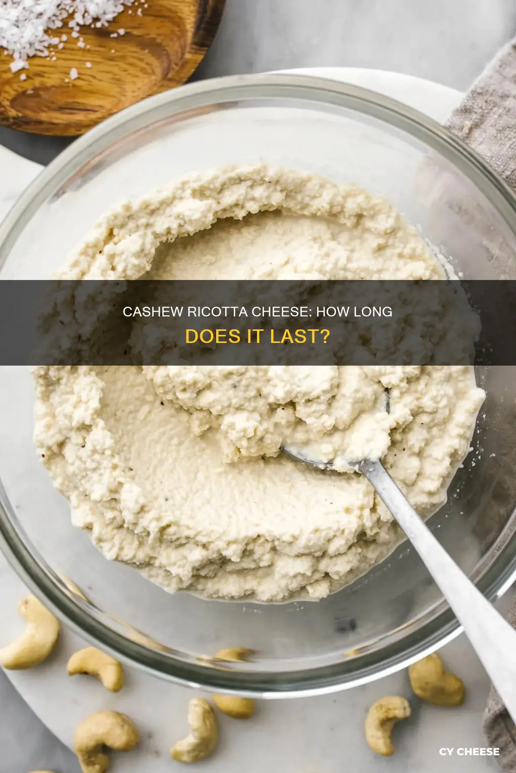 how long does cashew ricotta cheese keep in the fridge