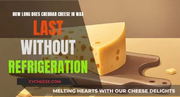 Wax-Covered Cheddar: How Long Does It Stay Fresh?