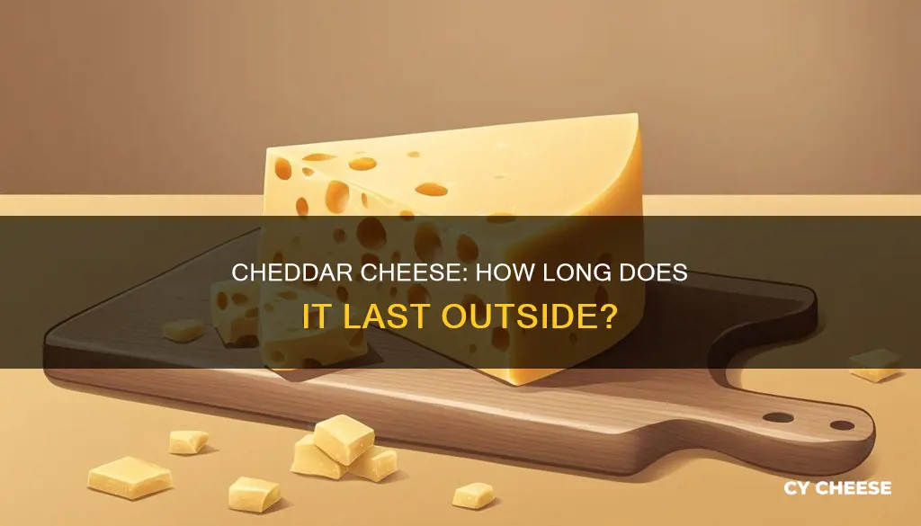 how long does cheddar cheese last at room temperature