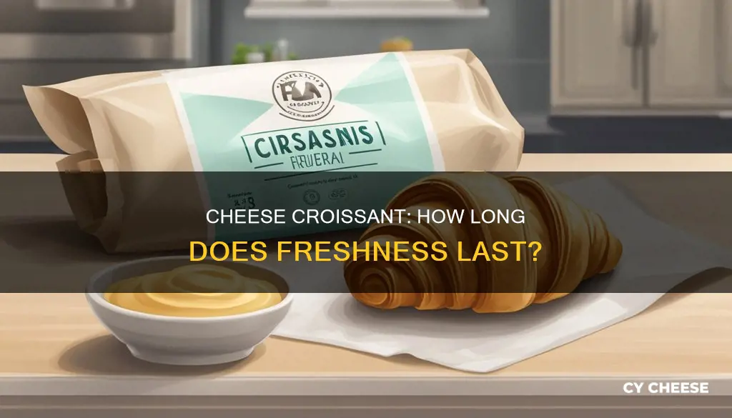 how long does cheese croissant last