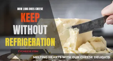 Cheese Storage: How Long Can You Keep Unrefrigerated Cheese?