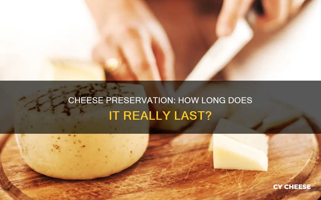 how long does cheese last preserved