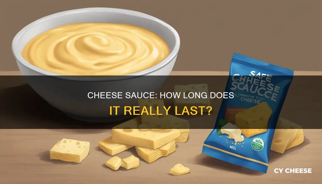 how long does cheese sauce keep