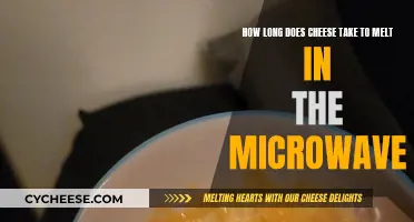 Cheese Melting in the Microwave: Time and Technique