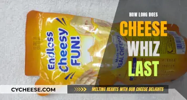 Cheese Whiz: How Long Does it Really Last?