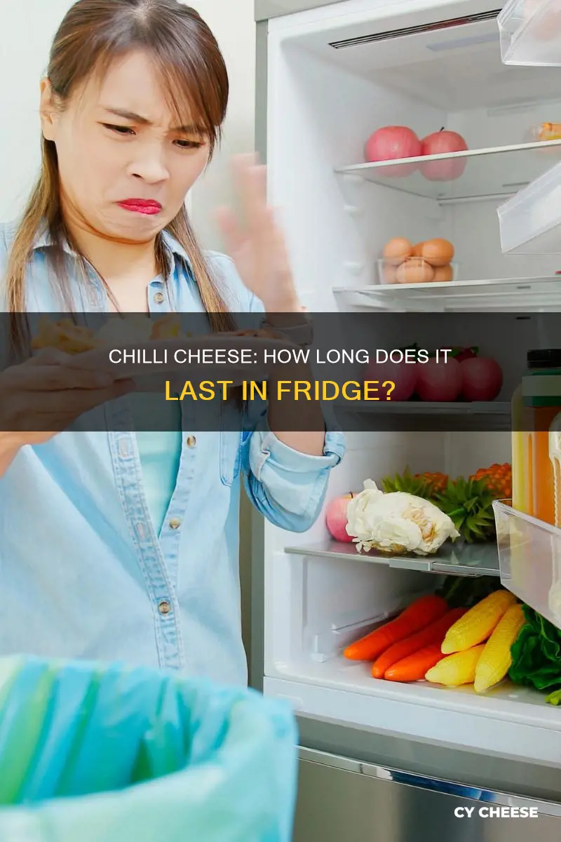 how long does chili cheese last in the fridge