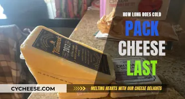 Cold Pack Cheese: How Long Does It Stay Fresh?