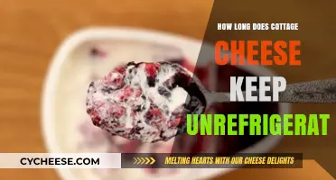 Cottage Cheese Shelf Life: How Long Does It Last Unrefrigerated?