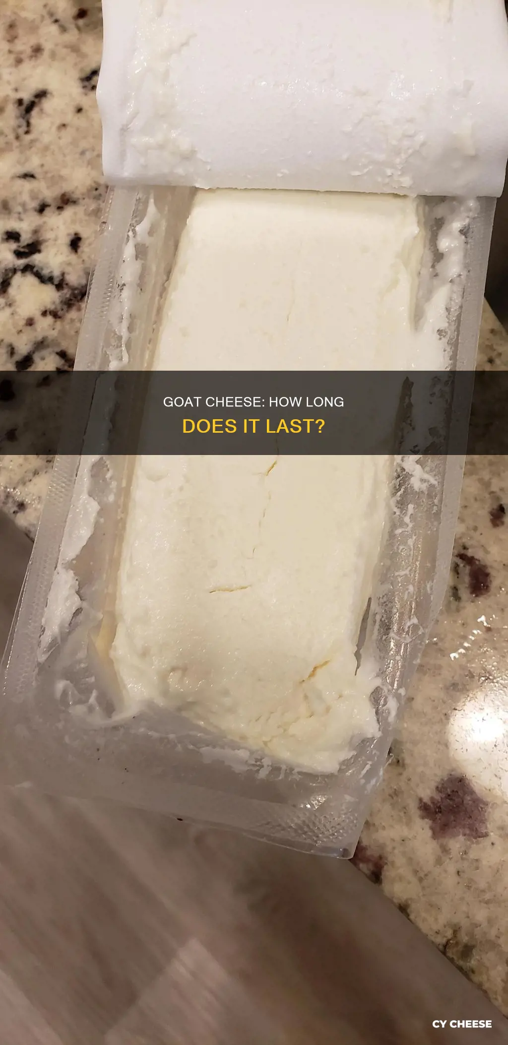 how long does creamy goat cheese last once opened