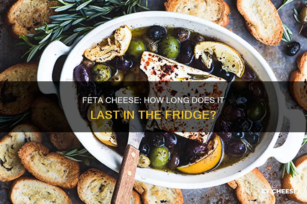 how long does feta cheese stay good in the fridge