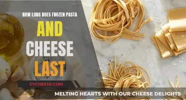 The Lifespan of Frozen Pasta and Cheese