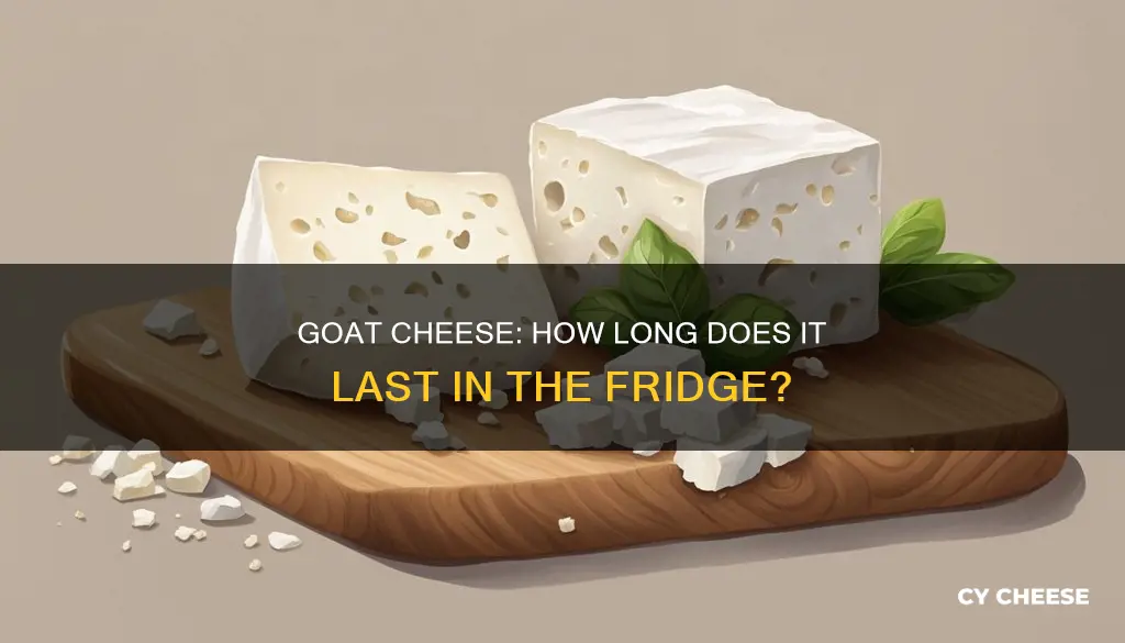 how long does goat cheese last in the refrigerator