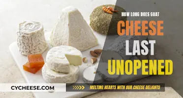 Goat Cheese Unopened: How Long Does it Really Last?