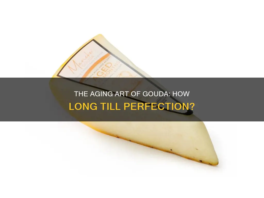 how long does gouda cheese aged