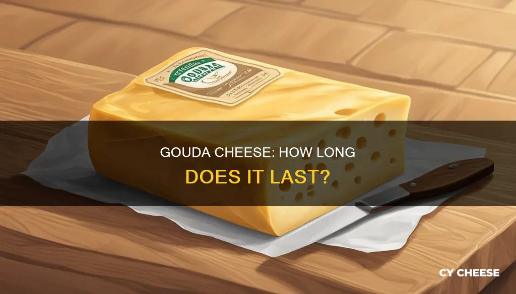 how long does gouda cheese last in the fridge