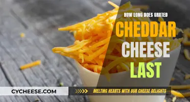 The Lifespan of Grated Cheddar Cheese: How Long Does it Last?