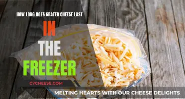 Freezer Grated Cheese: How Long Does It Last?