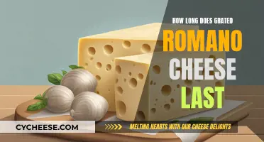 Romano Cheese: How Long Does It Last When Grated?