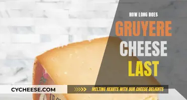 The Lifespan of Gruyere Cheese: How Long Does it Last?