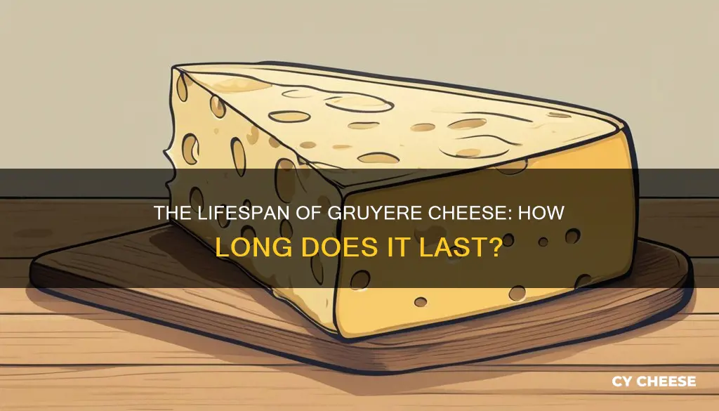 how long does gruyere cheese last