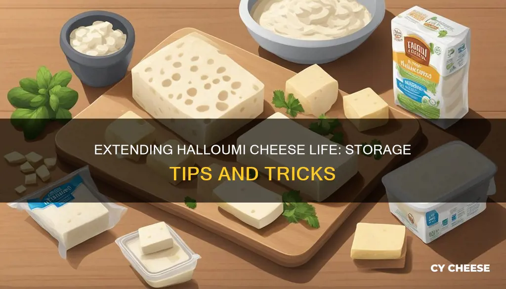 how long does halloumi cheese last