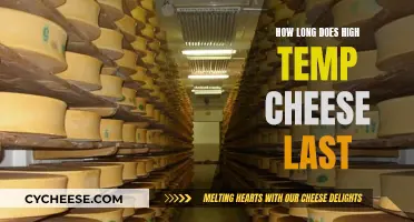 The Longevity of High-Temp Cheese: How Long Does it Last?