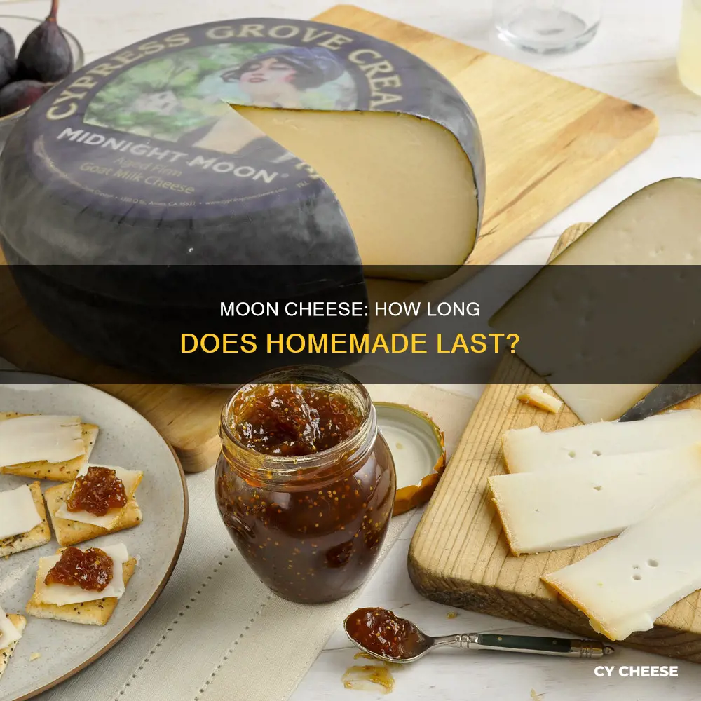 how long does homemade moon cheese last