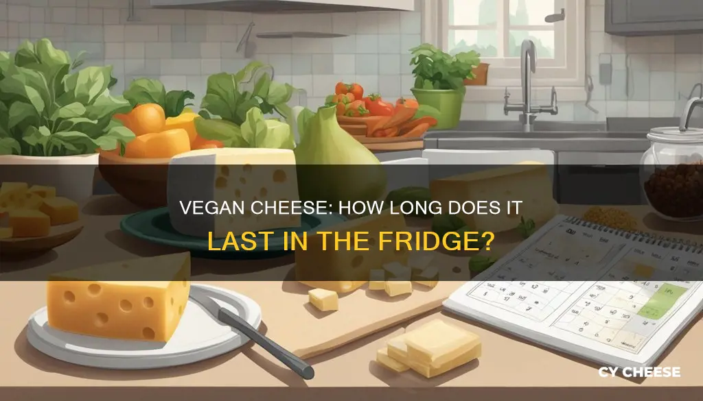 how long does homemade vegan cheese last