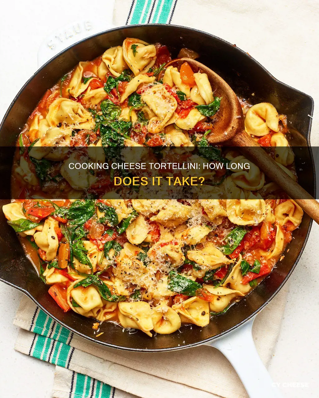 how long does it take to cook cheese tortellini