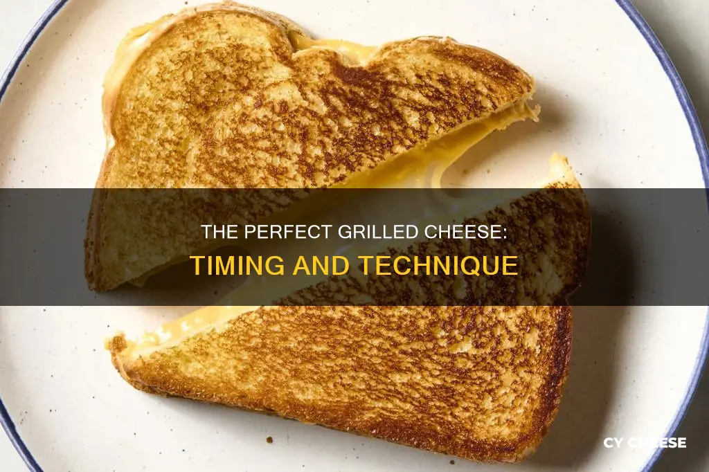 how long does it take to grill cheese on toast