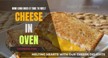 Melting Cheese in the Oven: Time and Temperature Guide