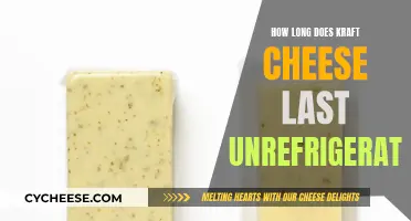 Kraft Cheese: How Long Does It Last Unrefrigerated?