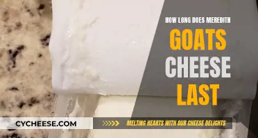 Goat Cheese Lifespan: Meredith's Cheesy Delight's Expiry