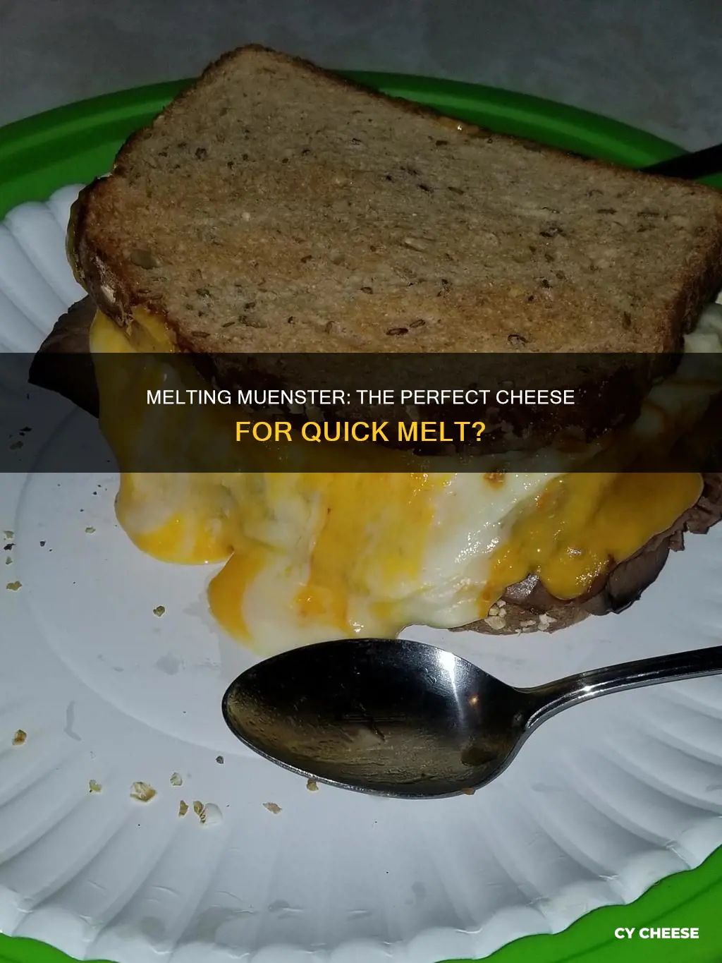 how long does muenster cheese take to melt