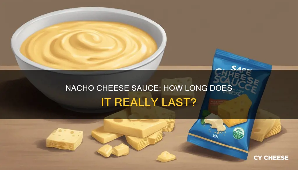 how long does natcho cheese sause last