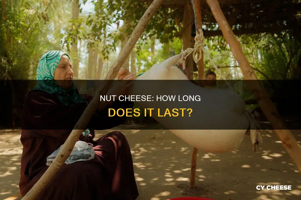 how long does nut cheese last