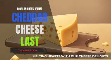 Cheddar Cheese: How Long Does It Last Once Opened?