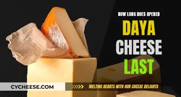 Daya Cheese: How Long Does It Last Once Opened?