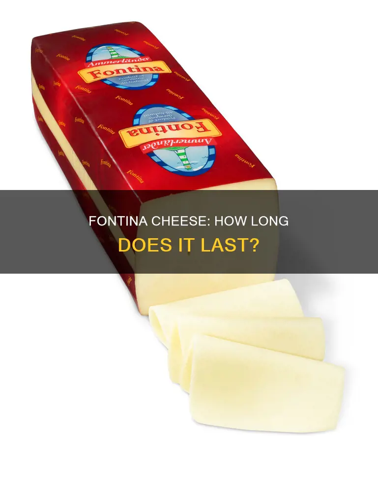 how long does opened fontina cheese last