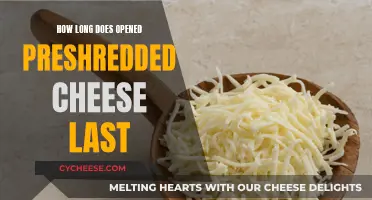 Opened Preshredded Cheese: How Long Does It Last?