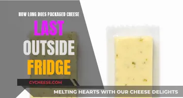 Cheese Storage: How Long Can Packaged Cheese Stay Unrefrigerated?