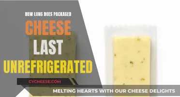 Cheese Storage: How Long Can Packaged Cheese Survive Unrefrigerated?