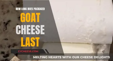 Goat Cheese: How Long Does Packaged Goodness Last?