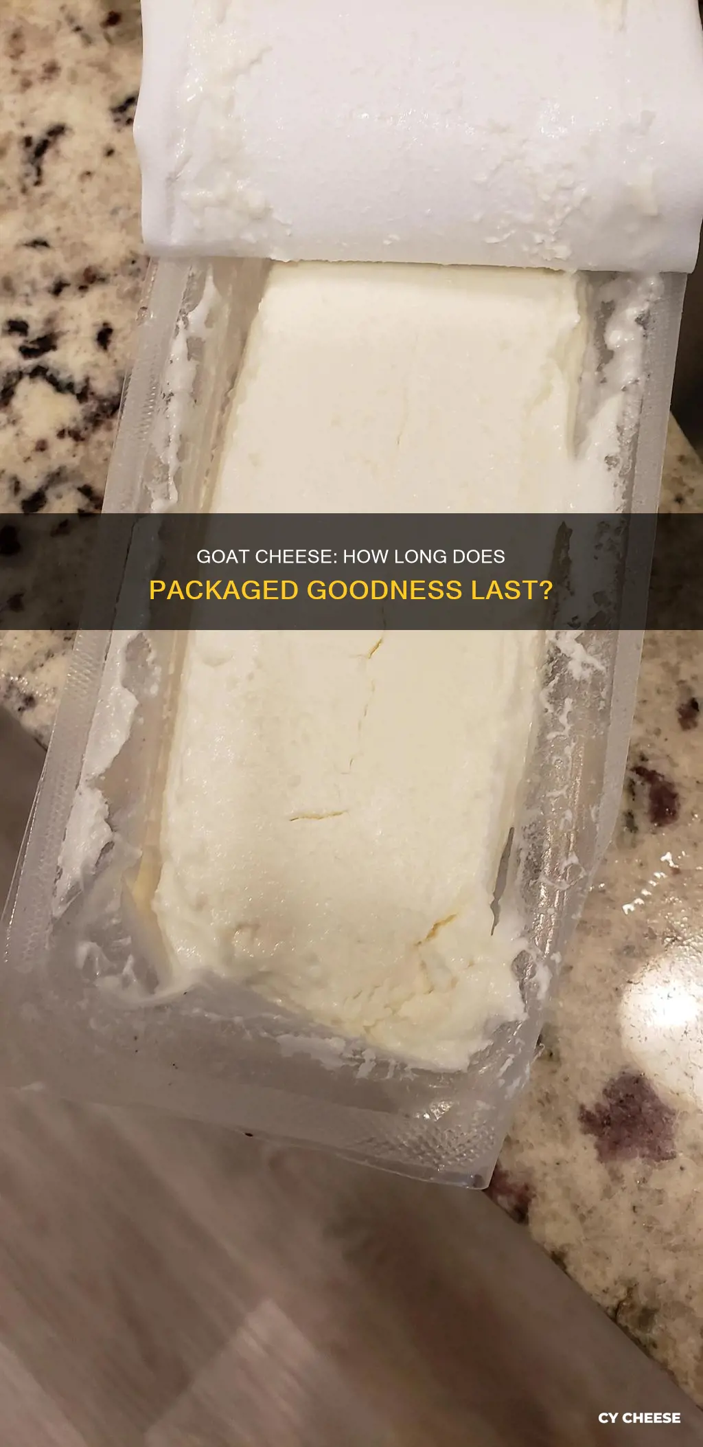 how long does packaged goat cheese last