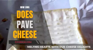 The Perfect Aging Time for Pave Cheese