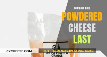 The Longevity of Powdered Cheese: How Long Can You Store It?