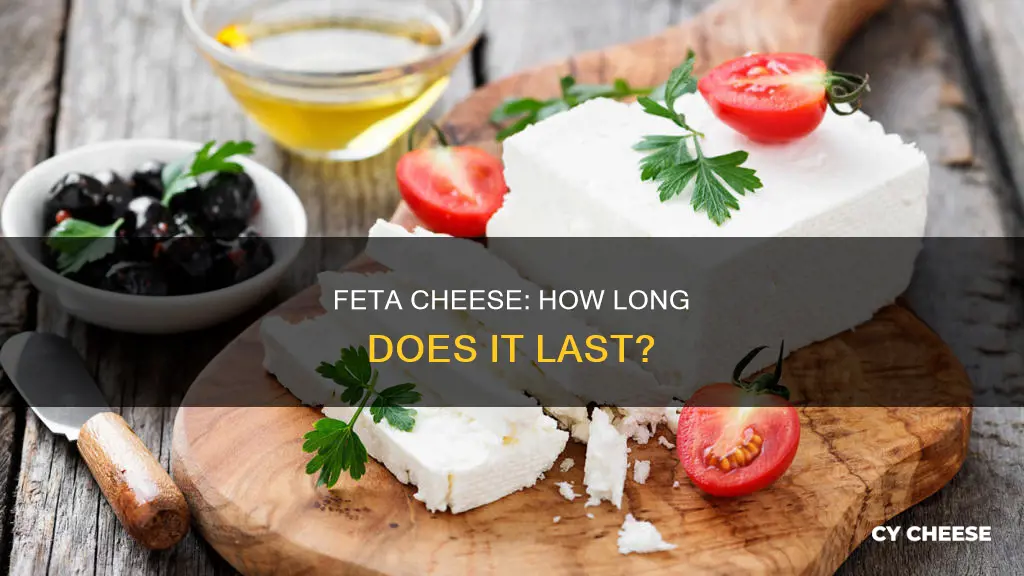 how long does president feta cheese last once opened