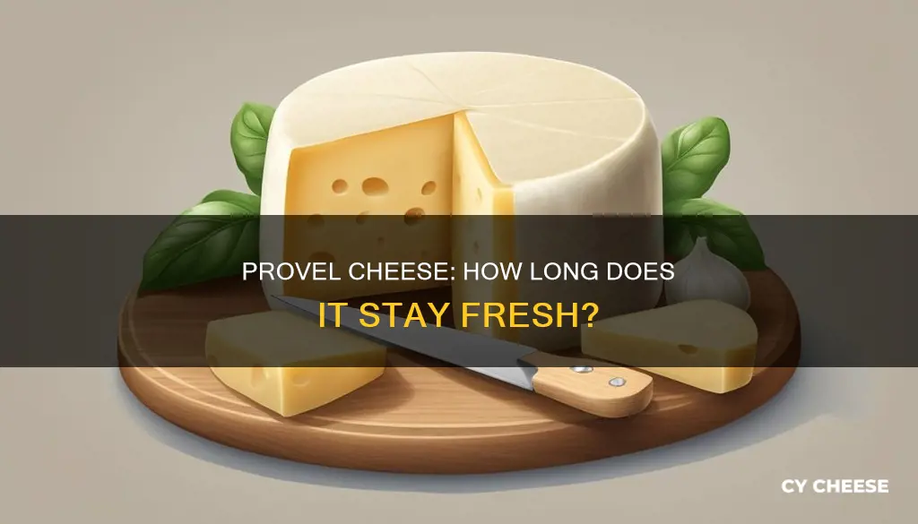 how long does provel cheese last